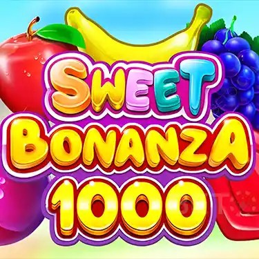 Sweet Bonanza 1000 slot logo by Pragmatic Play at Wikiluck