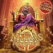 Slots logo of Midas Fortune from PG Soft at Wikiluck