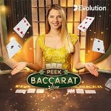 Try Peek Baccarat slot by Evolution on wikiluck-casino.com – logo image