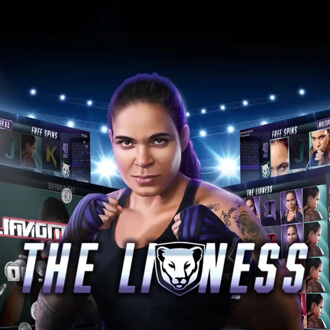 Try The Lioness slot by MGA Games on wikiluck-casino.com – logo image