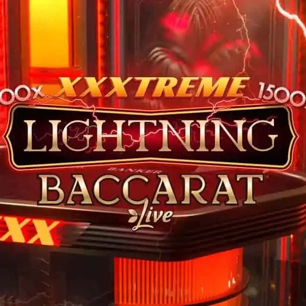 XXXtreme Lightning Baccarat slot visual from Evolution available on wikiluck-casino.com
